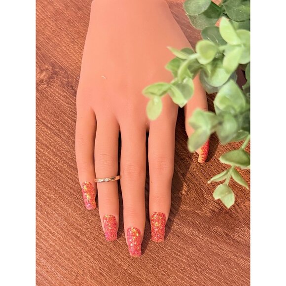 T&Co. 18k Gold Peretti Diamond Band Ring - Picture 9 of 11